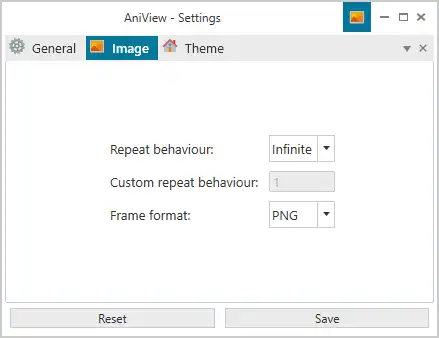AniView image settings